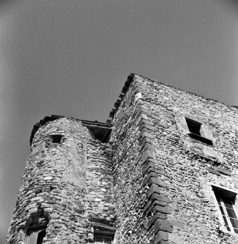 Rousset-les-Vignes.- Le château féodal.