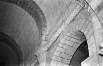 Chantemerle-lès-Blés. - Détail de la nef de l'église Notre-Dame.