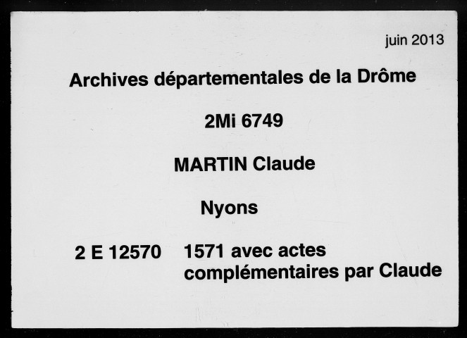 19 mars 1571-24 janvier 1572