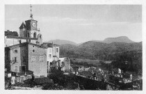 Crest.- Vue d'une partie de la ville.