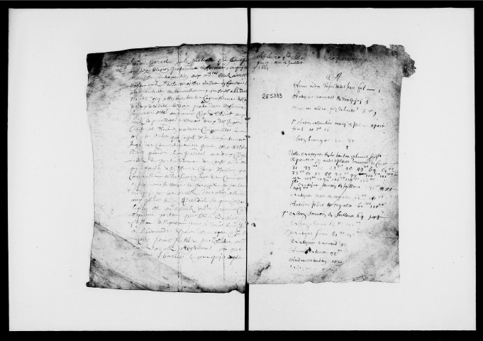 20 octobre 1660-2 juillet 1665