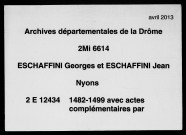 Brouillard (1482-1493).