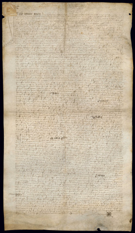 DD 1. Accensement d'une maison qui devient hôtel de ville.