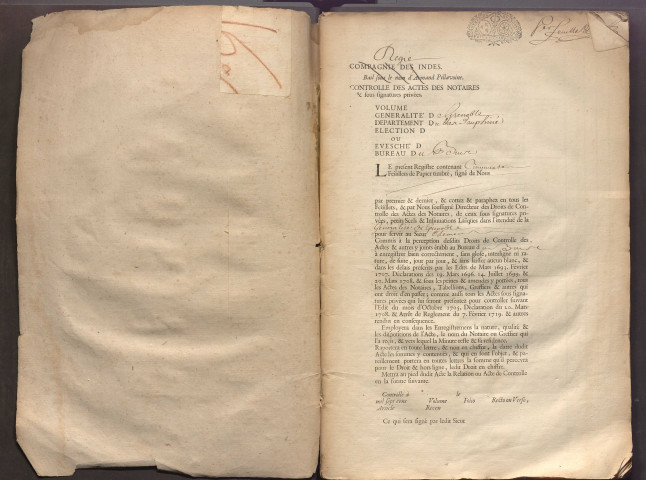 5 décembre 1724-31 décembre 1725