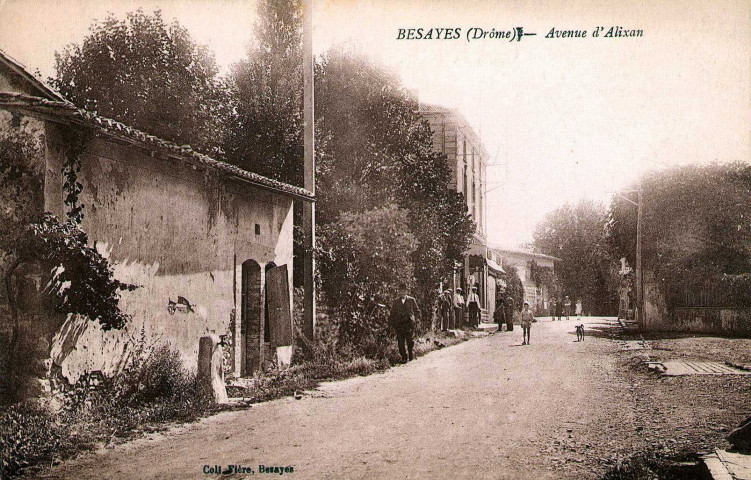 La route d'Alixan.