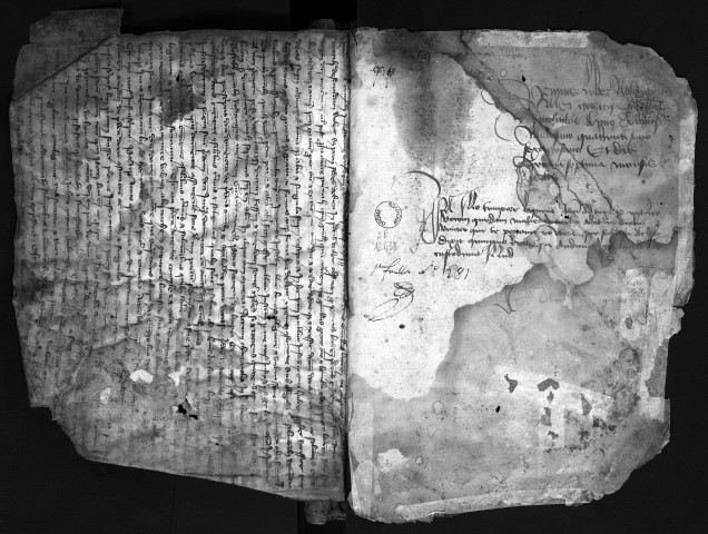 Notes étendues (16 avril 1460-3 octobre 1464).