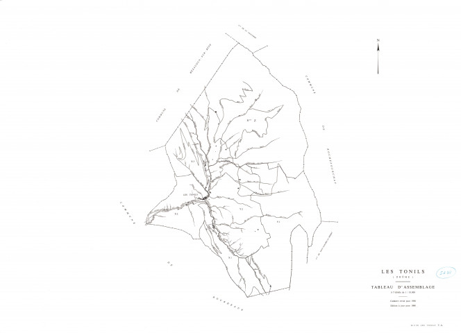 Tableau d'assemblage. 1988.