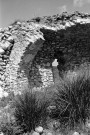 Espenel.- L'église Saint-Pierre détruite le 21 juillet 1944.