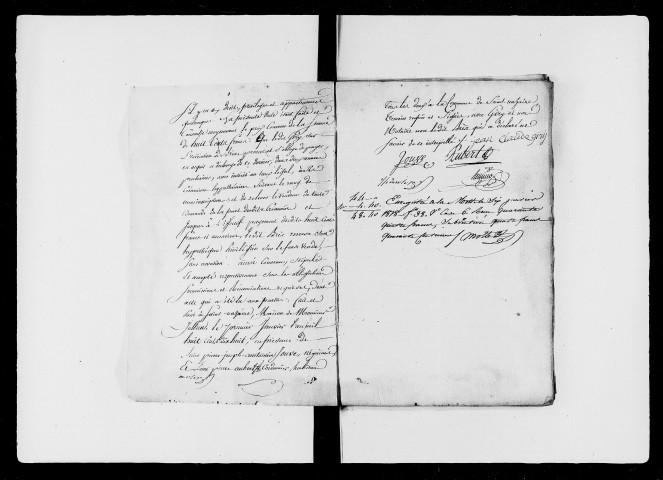 1er janvier-29 juin 1818