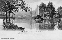 Montélimar.- Le lac du Parc de la ville.