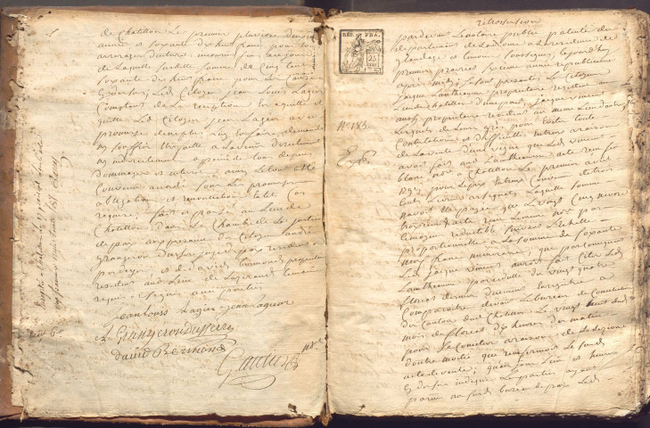 1er prairial an VI-6 fructidor an VIII