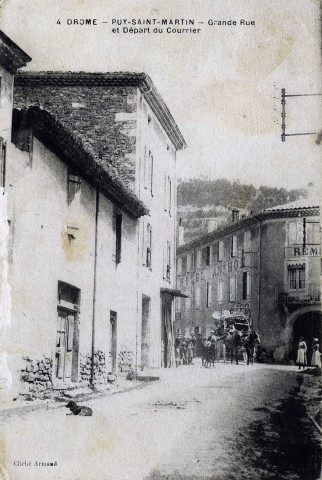 Puy-Saint-Martin.- Hôtel Anthon Grande Rue.