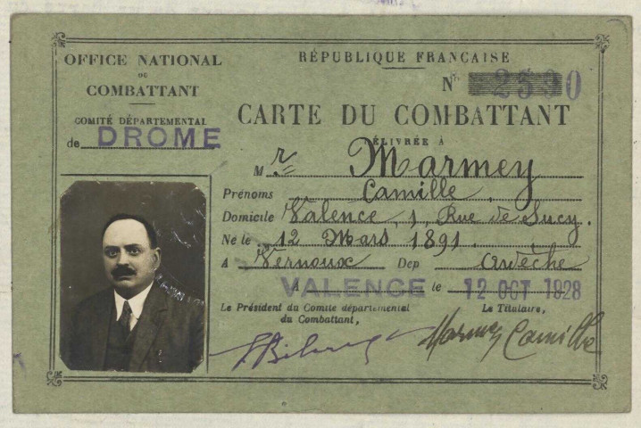 Marmey, Camille Louis