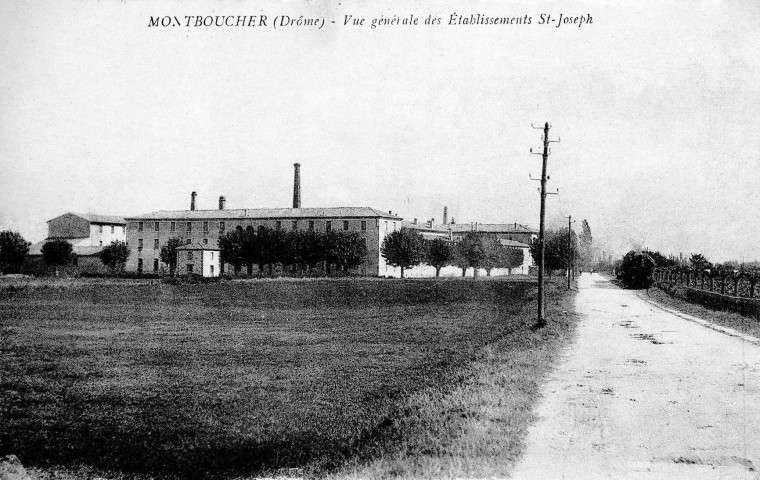 Montboucher-sur-Jabron.- Vue générale des établissements Saint-Joseph.