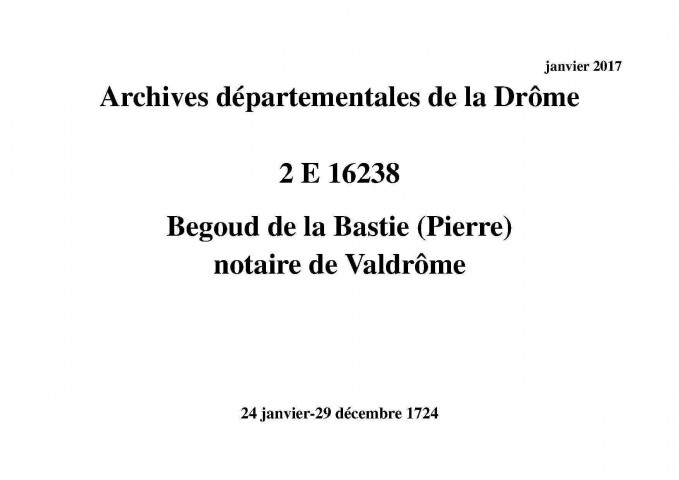 24 janvier-29 décembre 1724