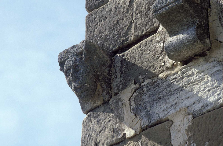 Mirabel-aux-Baronnies.- Détails de la chapelle Notre-Dame de Beaulieu.