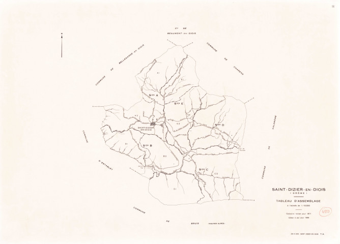 Tableau d'assemblage. 1988.