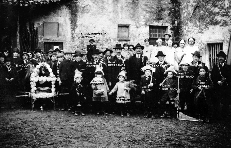 Saint-Vincent-la-Commanderie. - Fête des Bouviers.