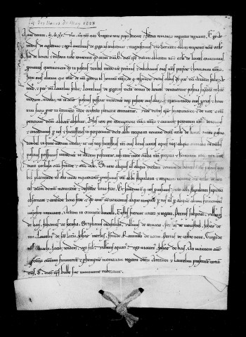 Donation par Artaud d'Eygluy et Lantelme de Gigors.