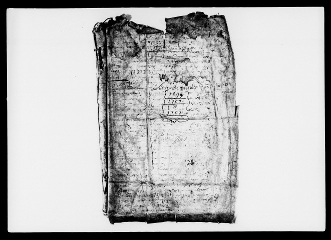 26 janvier 1699-29 novembre 1701