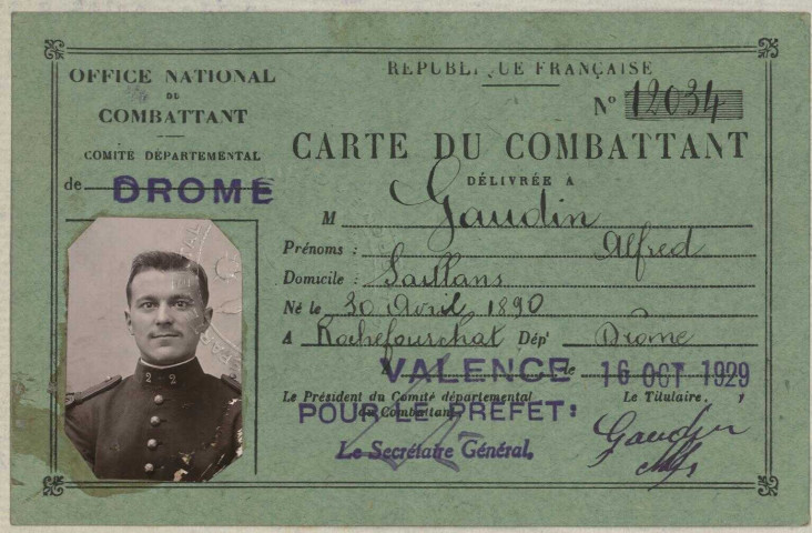 Gaudin, Alfred Wilfrid