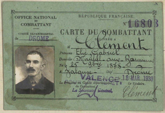 Clément, Élie Gabriel