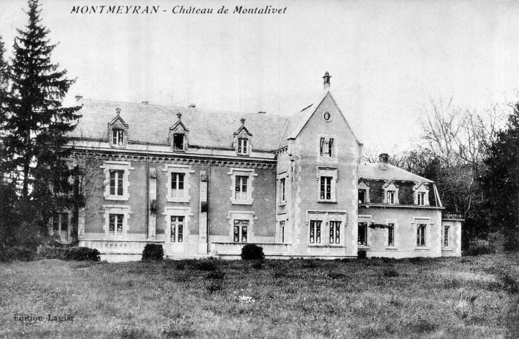 Le château de Montalivet.