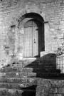 Pont-de-Barret. - Le porche de l'église Notre-Dame la Brune.