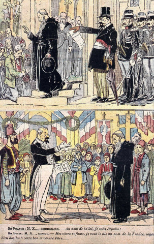 Caricatures.- Extrait du Journal "Le Pèlerin".