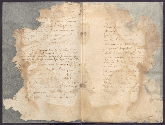 Contrats transitoires (24 décembre 1594-décembre 1595).