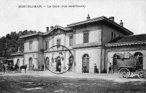 Montélimar. - La gare.