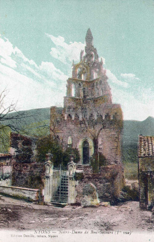 La chapelle Notre-Dame-de-Bon-Secours dite tour Randonne.