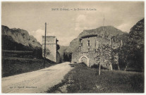 Saoû.- Le château de Lastic.