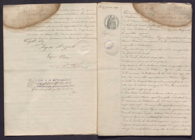 15 janvier-4 décembre 1899