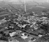 Vue aérienne du village.