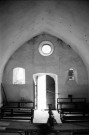 Saint-Agnan-en-Vercors.- L'intérieur de la chapelle Saint-Alexis du hameau de Rousset.