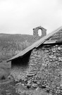 Saint-Agnan-en-Vercors.- Le chevet de la chapelle Saint-Alexis du hameau de Rousset.