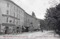 L'actuelle avenue du Générale de Gaulle.