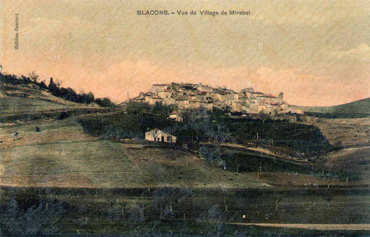 Vue de Mirabel.