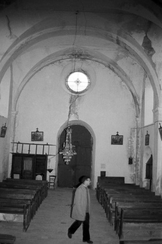 Boulc.- La nef de l'église Saint-Martin.