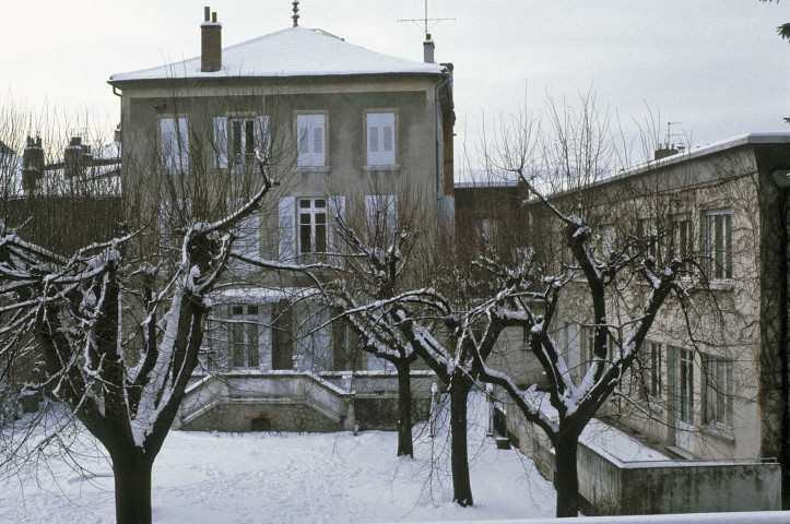 Valence.- Neige sur la ville.