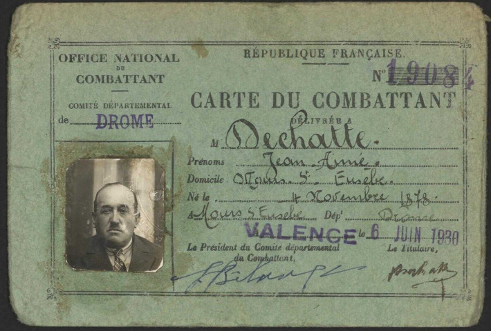 Dechatte, Jean Aimé