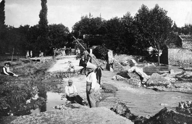 Étoile-sur-Rhône.- Les dégâts de la crue de la Véore.