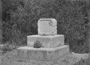 82. Brigade de Rémuzat. Nature de la commémoration : stèle. Lieu : Sahune, en bordure de la route nationale n°94. Nombre de victimes, mortes au combat : 1. Circonstance : le 18 août1944 attaque d'un convoi par des avions allemands.