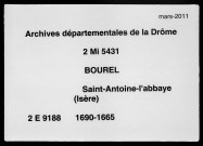 9 mai 1690-31 décembre 1695