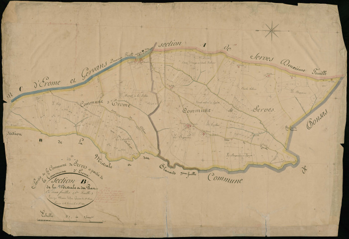 Section B1, Mistrale (la) et Planards (les).