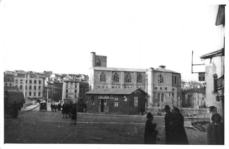 La collégiale Saint-Barnard vue de Bourg-de-Péage.