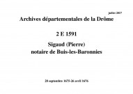 28 septembre 1675-26 avril 1676