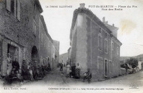 Puy-Saint-Martin.- Rue des Redis et Grande Rue.