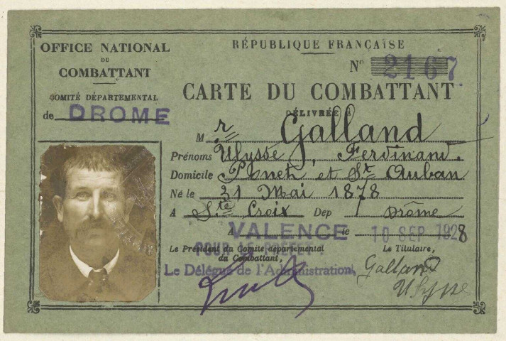 Galland, Ulysse Ferdinand